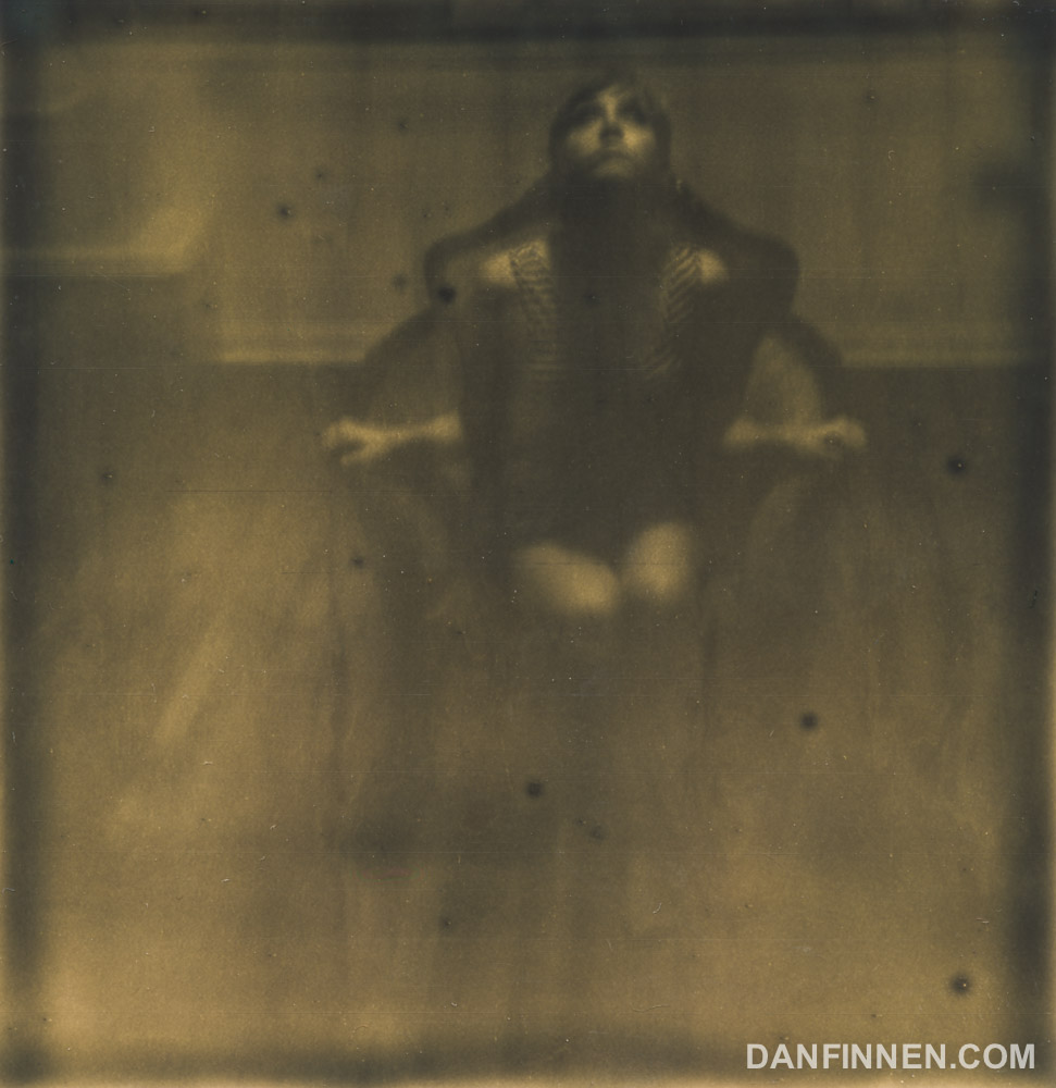 Shooting instant film indoors without flash or professional lighting can result in some interesting pictures if used intentionally and carefully.