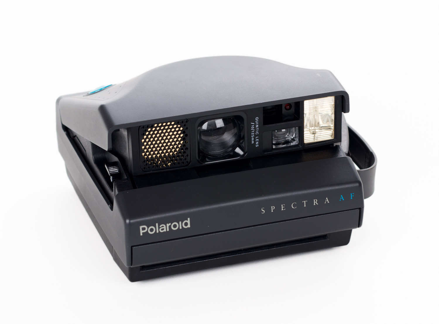 The Spectra AF is an example of a Polaroid camera with sonar autofocus, a very handy feature.